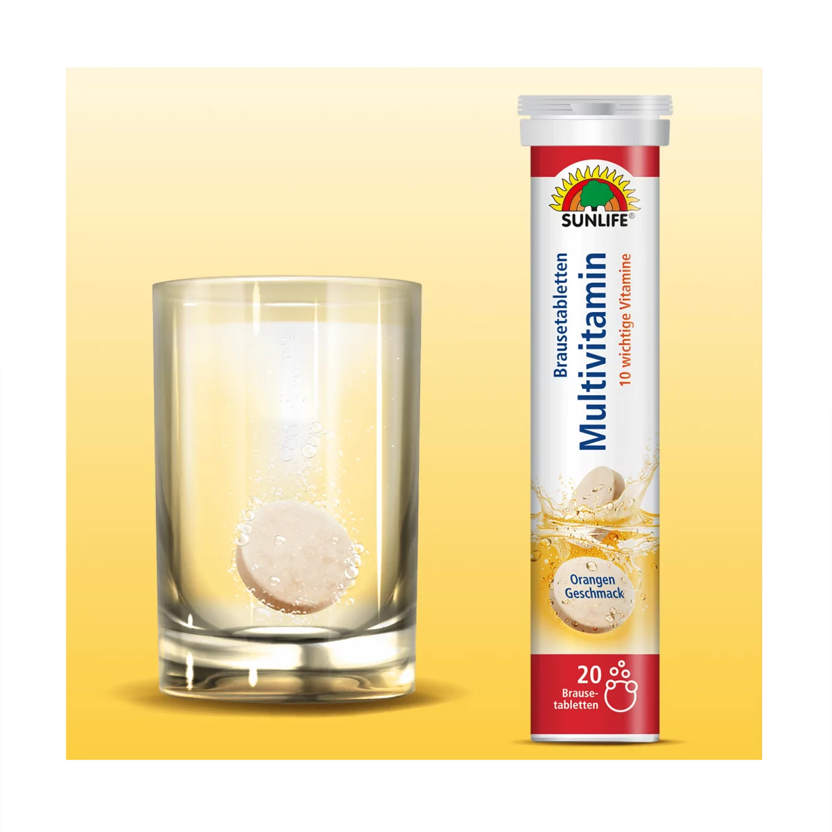 Sunlife | Multivitamin Brausetabletten 20 Stk.