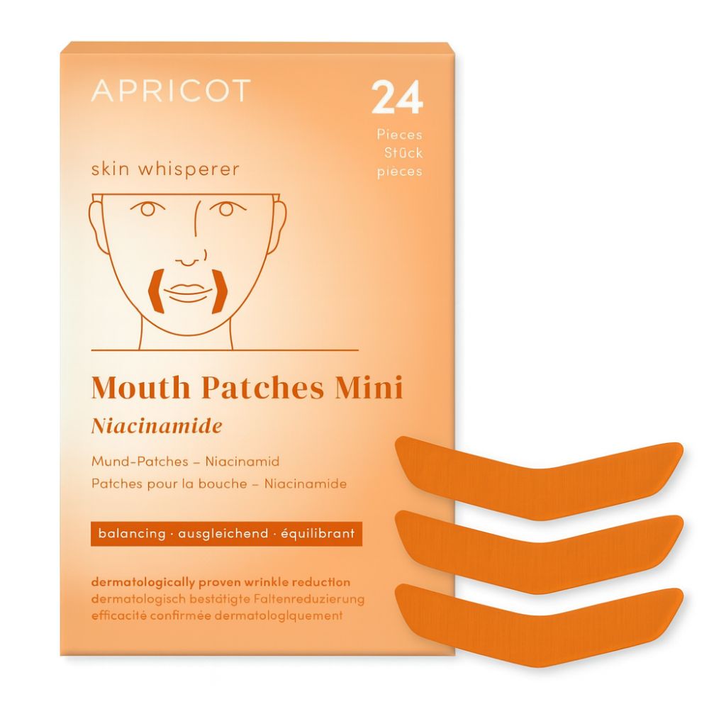 APRICOT | Mund Patches mit Niacinamid - 24 Stück Minipack