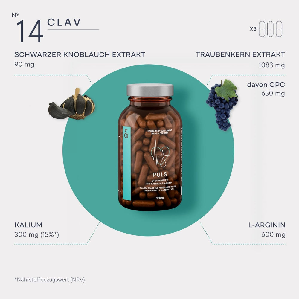Clav | N°14 PULS OPC Kapseln