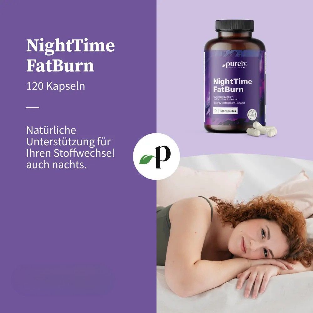 Purely | NightTime FatBurn - 120 Kapseln