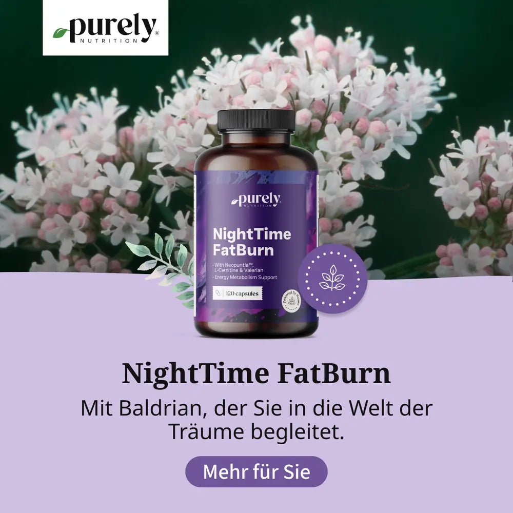 Purely | NightTime FatBurn - 120 Kapseln