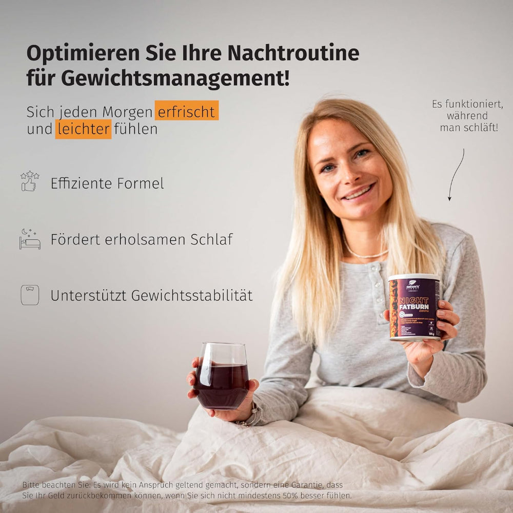 Nature's Finest I Night FatBurn Extreme - Fettverbrennen während dem Schlaf