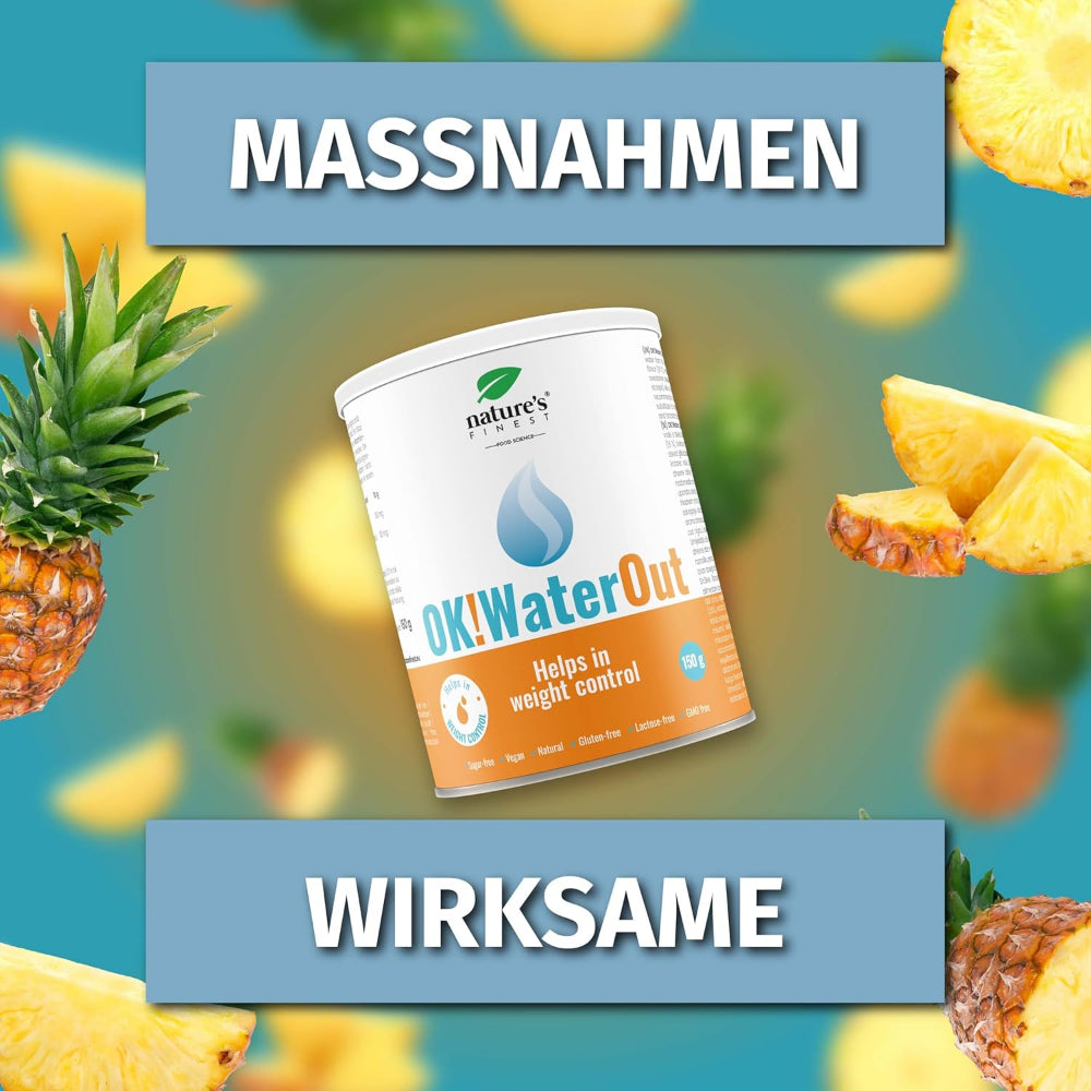 Nature's Finest I OK!WaterOut für Entwässerung gegen Blähungen