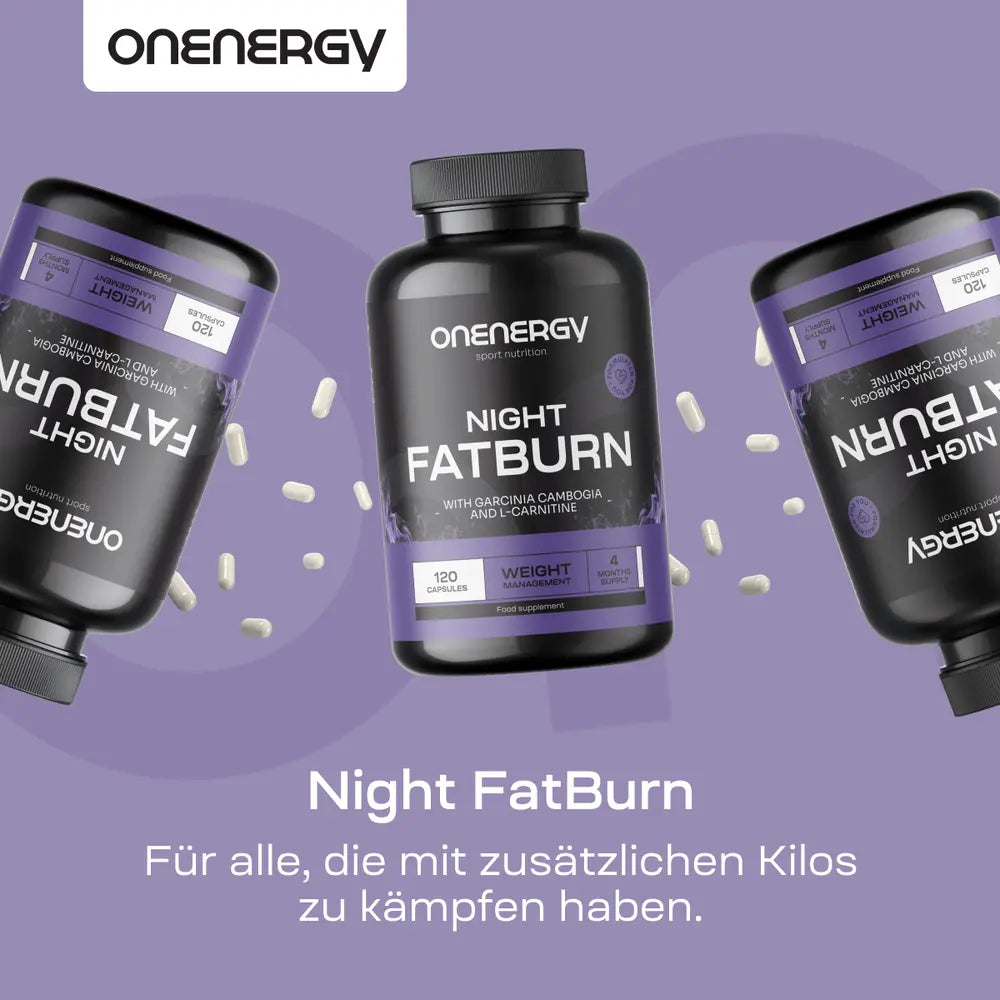 OnEnergy | Night FatBurn um den Appetit zu reduzieren - 120 Kapseln