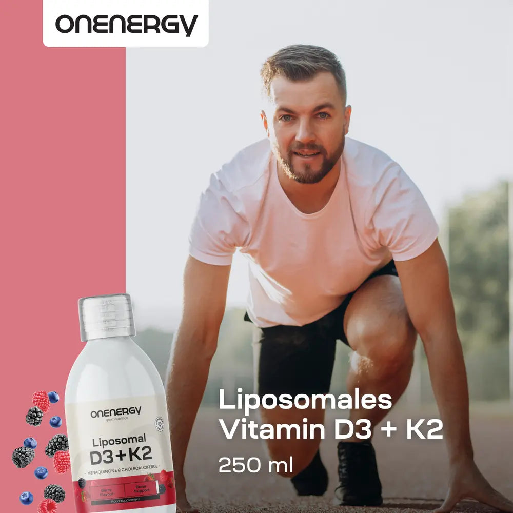 OnEnergy | Liposomales Vitamin D3 + K2 – Flüssig - 250 ml