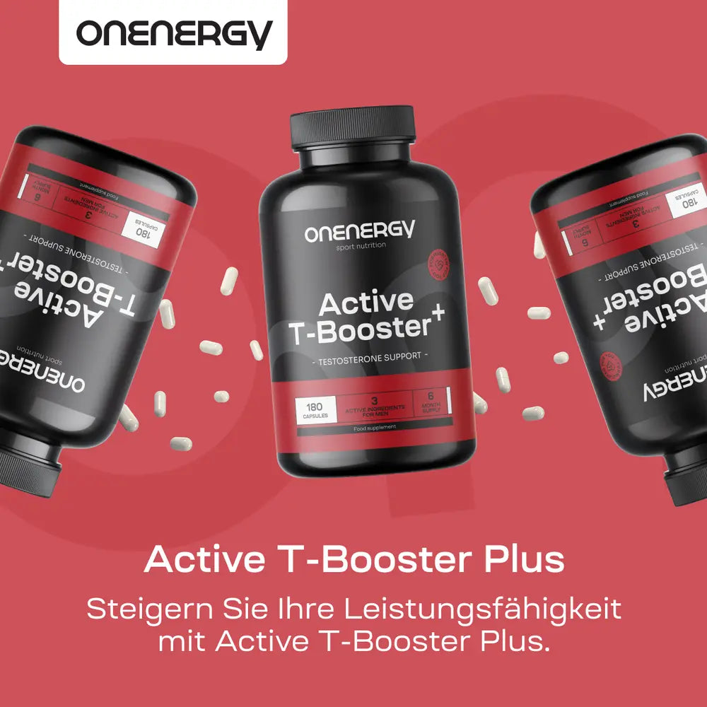 OnEnergy | Active T-Booster Plus – Komplex für Männer - 180 Kapseln