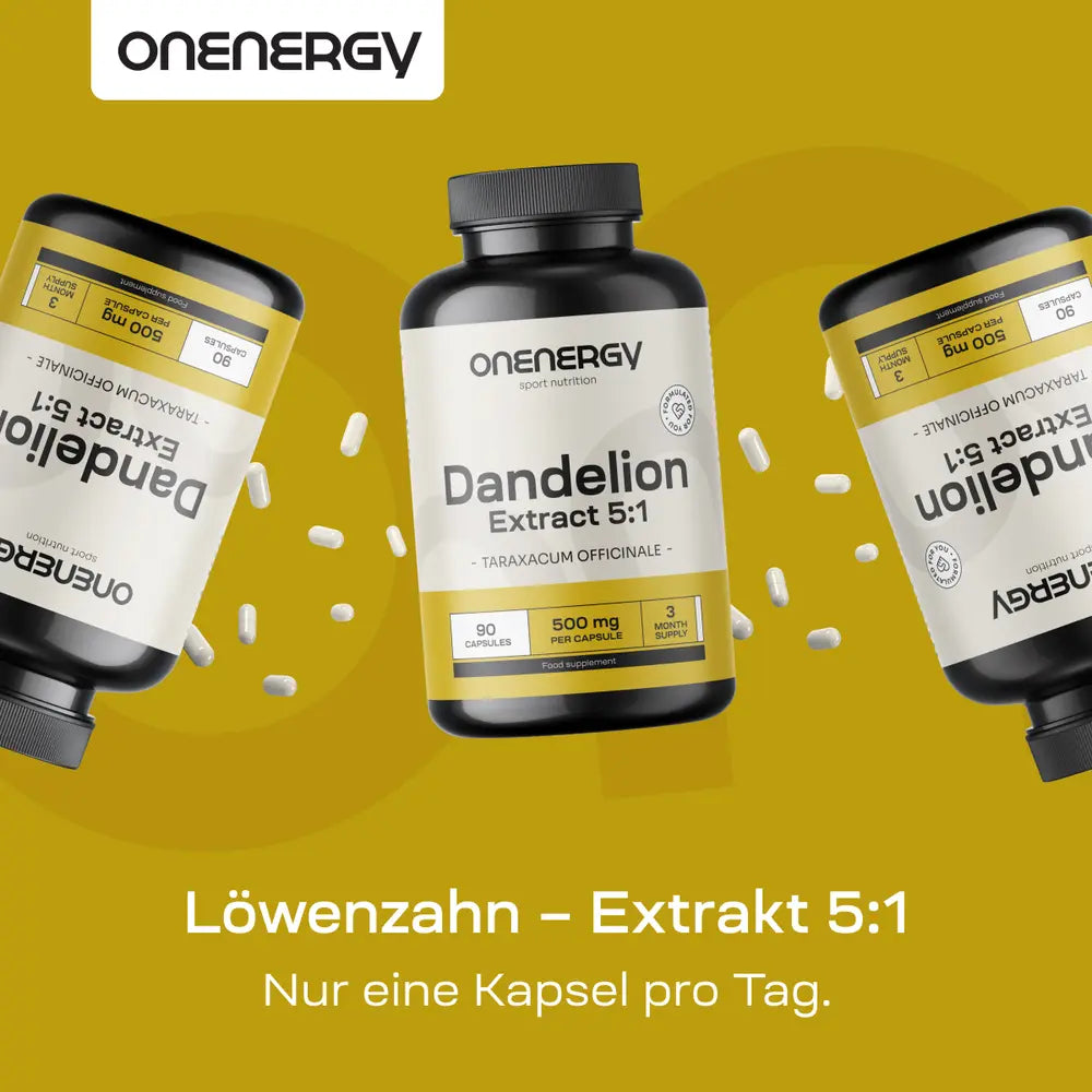 OnEnergy | Löwenzahn – Extrakt 5:1 - 90 Kapseln