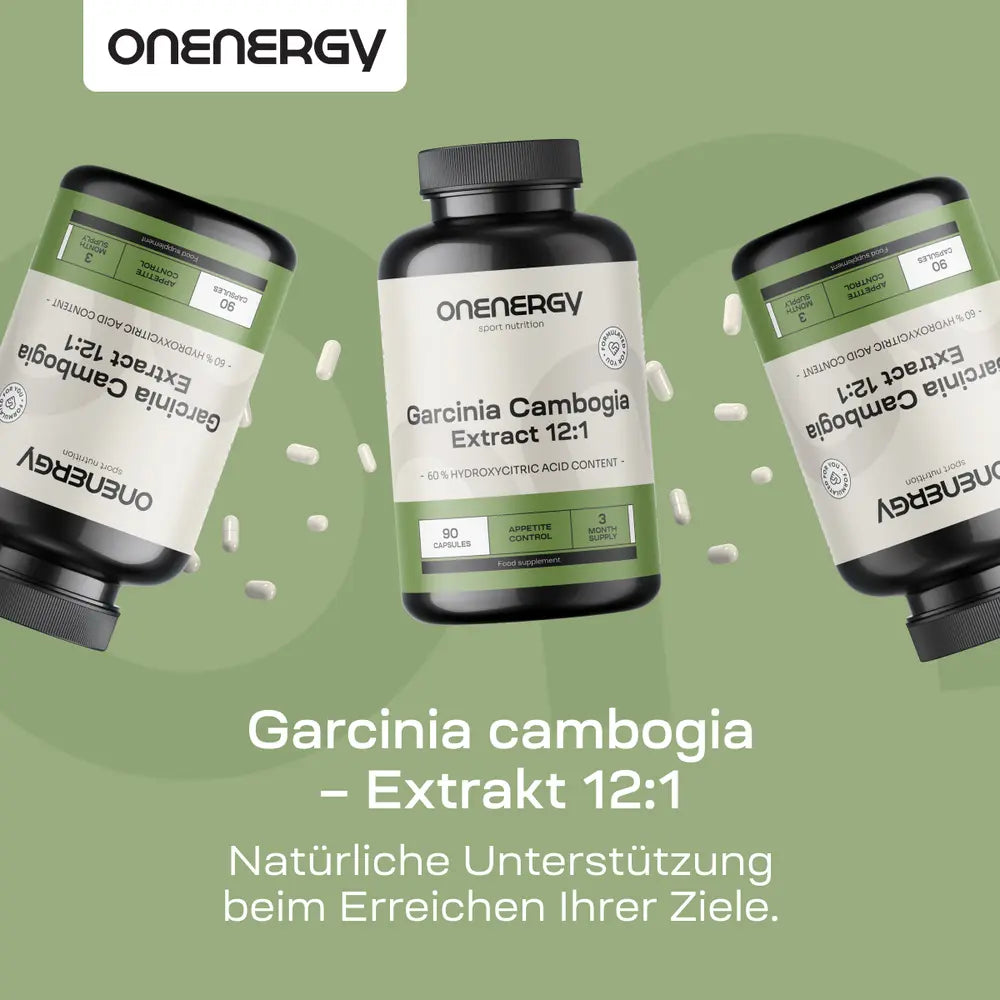 OnEnergy | Garcinia Cambogia – Extrakt 12:1 - 90 Kapseln