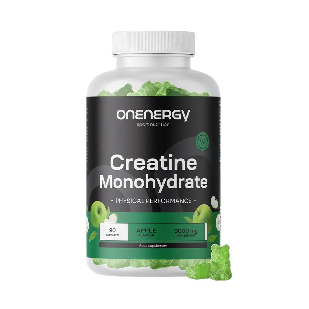 OnEnergy | Kreatin Monohydrat 3000 mg – Apfel - 90 Gummibonbons