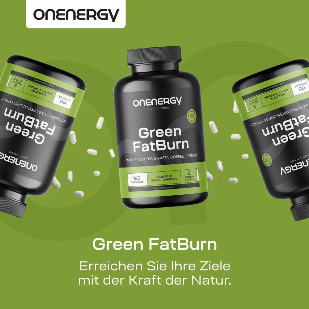 OnEnergy | Green FatBurn mit grünen Tee und grünen Kaffee - 120 Kapseln