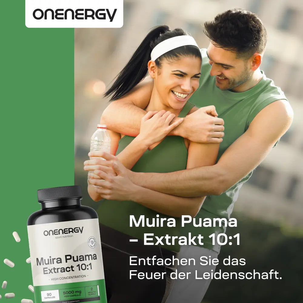 OnEnergy | Muira Puama – Extrakt 10:1 - 90 Kapseln