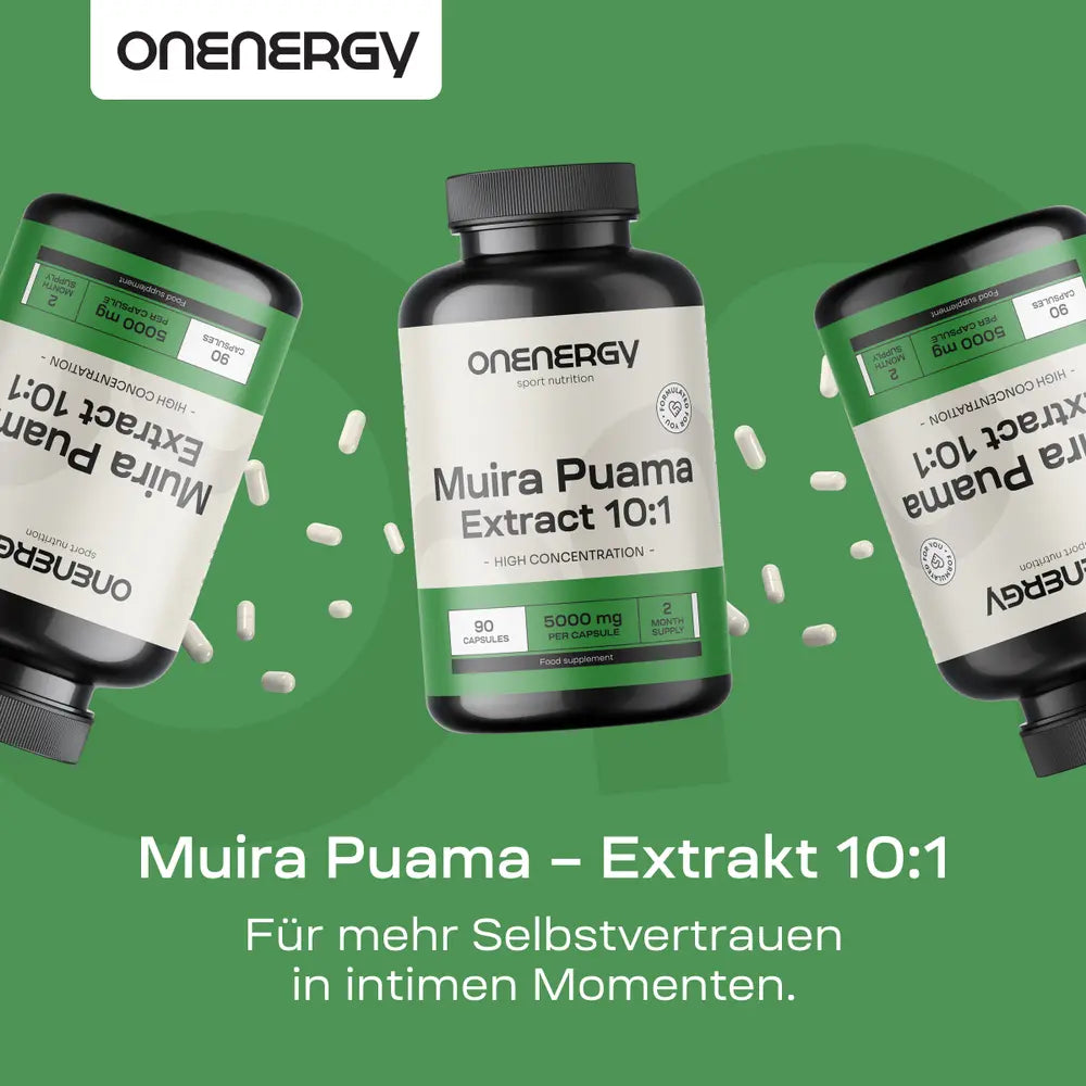 OnEnergy | Muira Puama – Extrakt 10:1 - 90 Kapseln