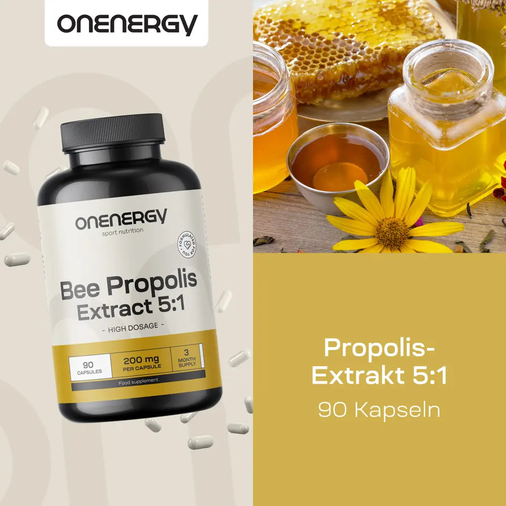 OnEnergy | Propolis-Extrakt 5:1 - 90 Kapseln
