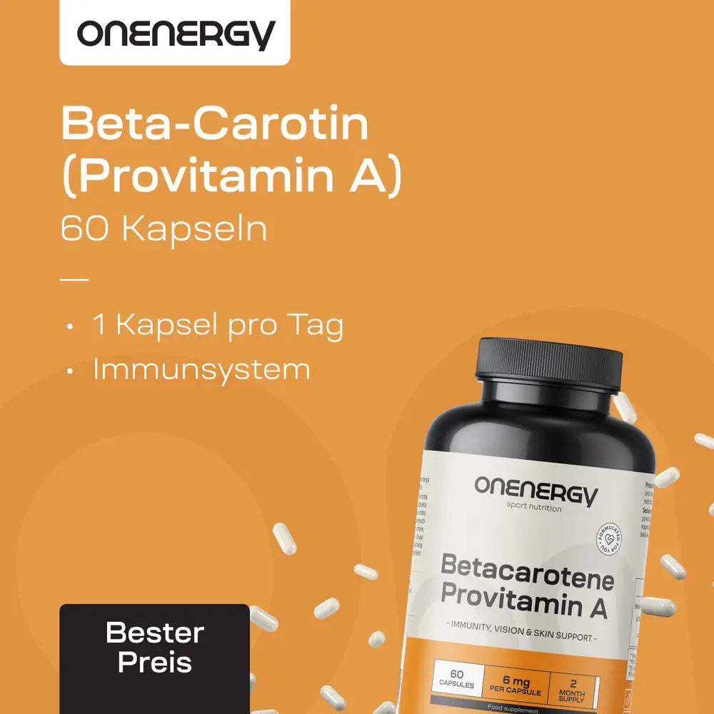 OnEnergy | Beta-Carotin (Provitamin A) - 60 Kapseln
