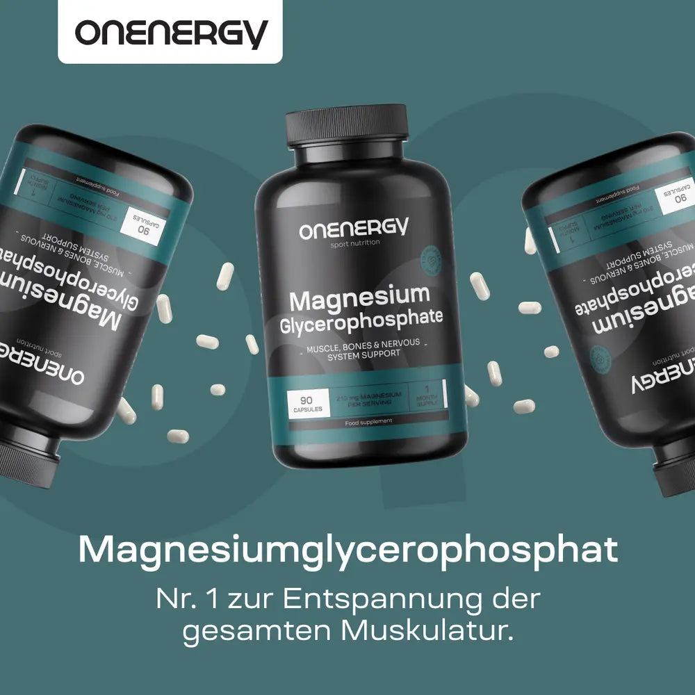 OnEnergy | Magnesiumglycerophosphat – 90 Kapseln