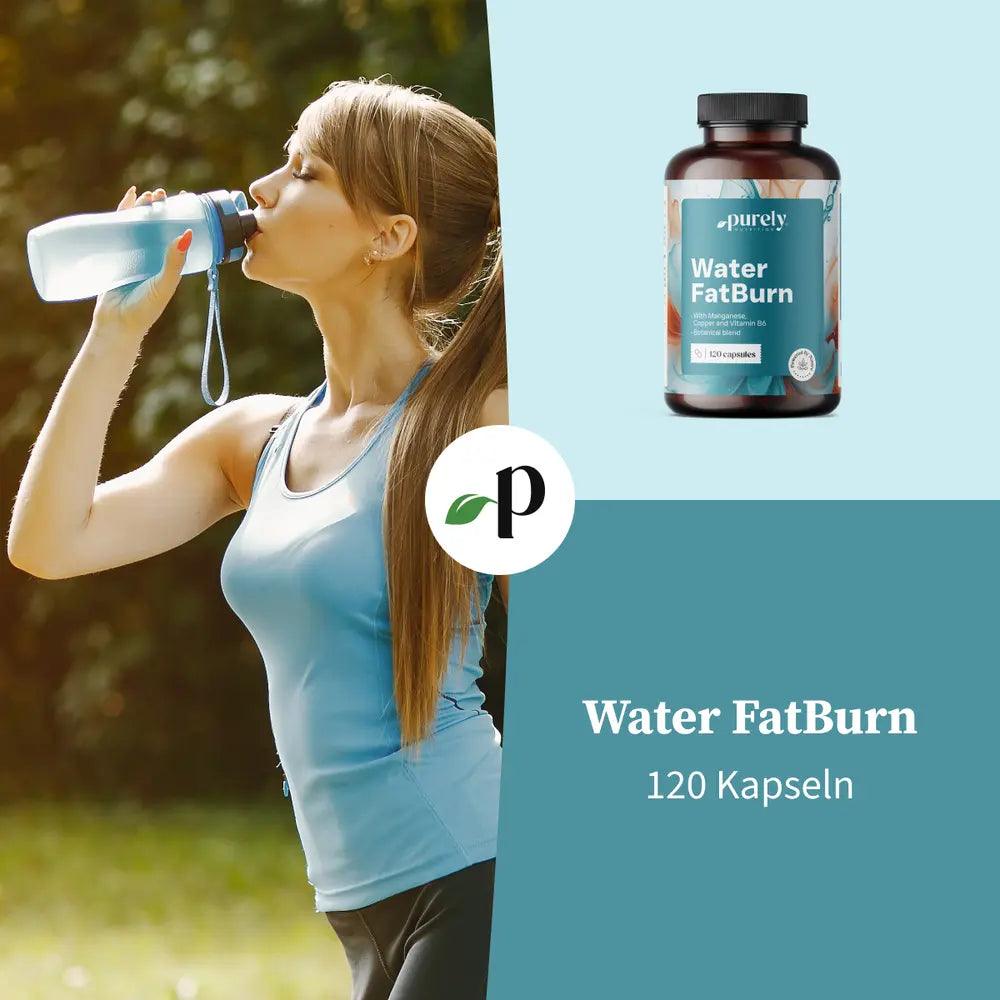 Purely | Water FatBurn für die Flüssigkeitsbalance - 120 Kapseln