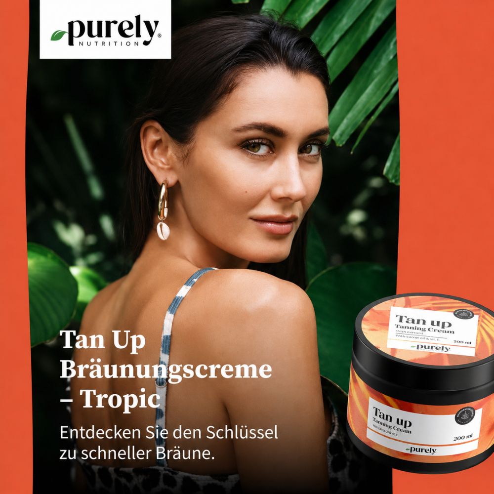 Purely Cosmetics® | Tan Up Bräunungscreme – Tropic 200 ml