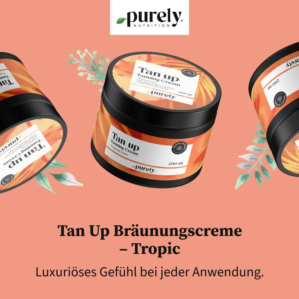 Purely Cosmetics® | Tan Up Bräunungscreme – Tropic 200 ml