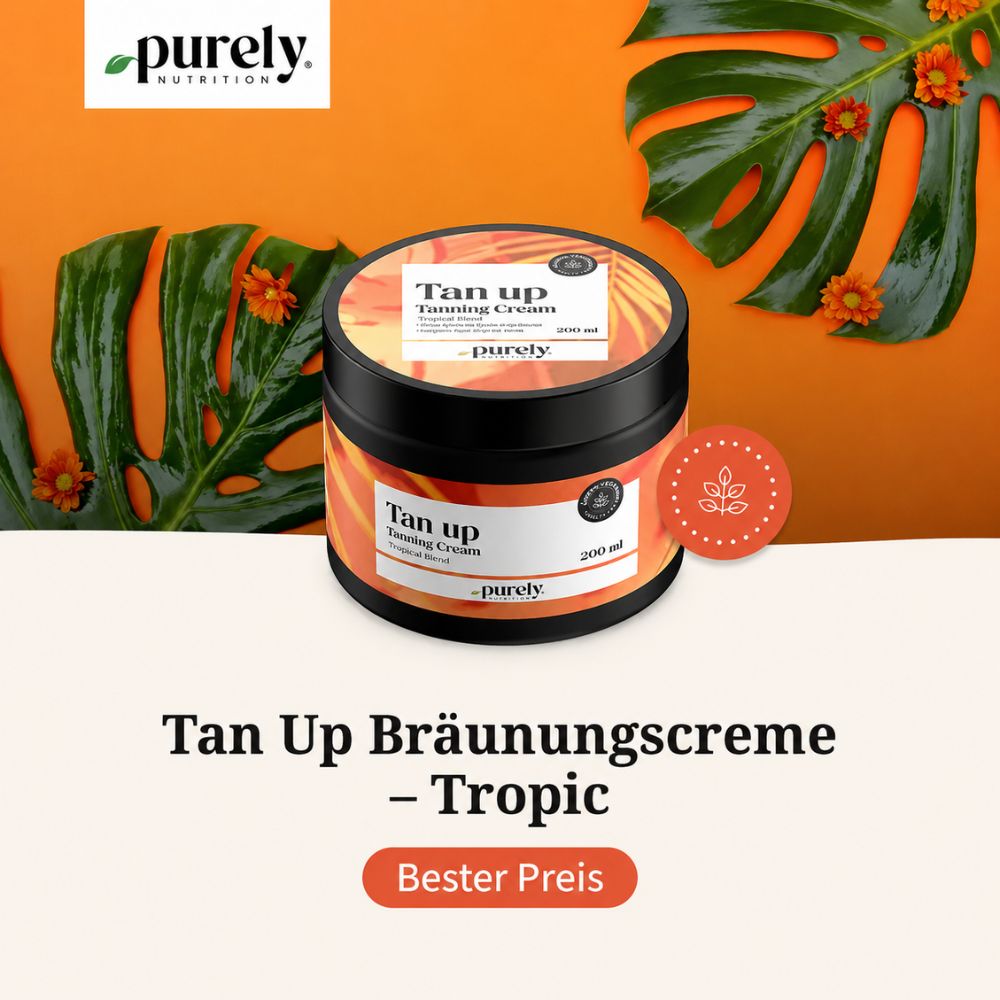 Purely Cosmetics® | Tan Up Bräunungscreme – Tropic 200 ml