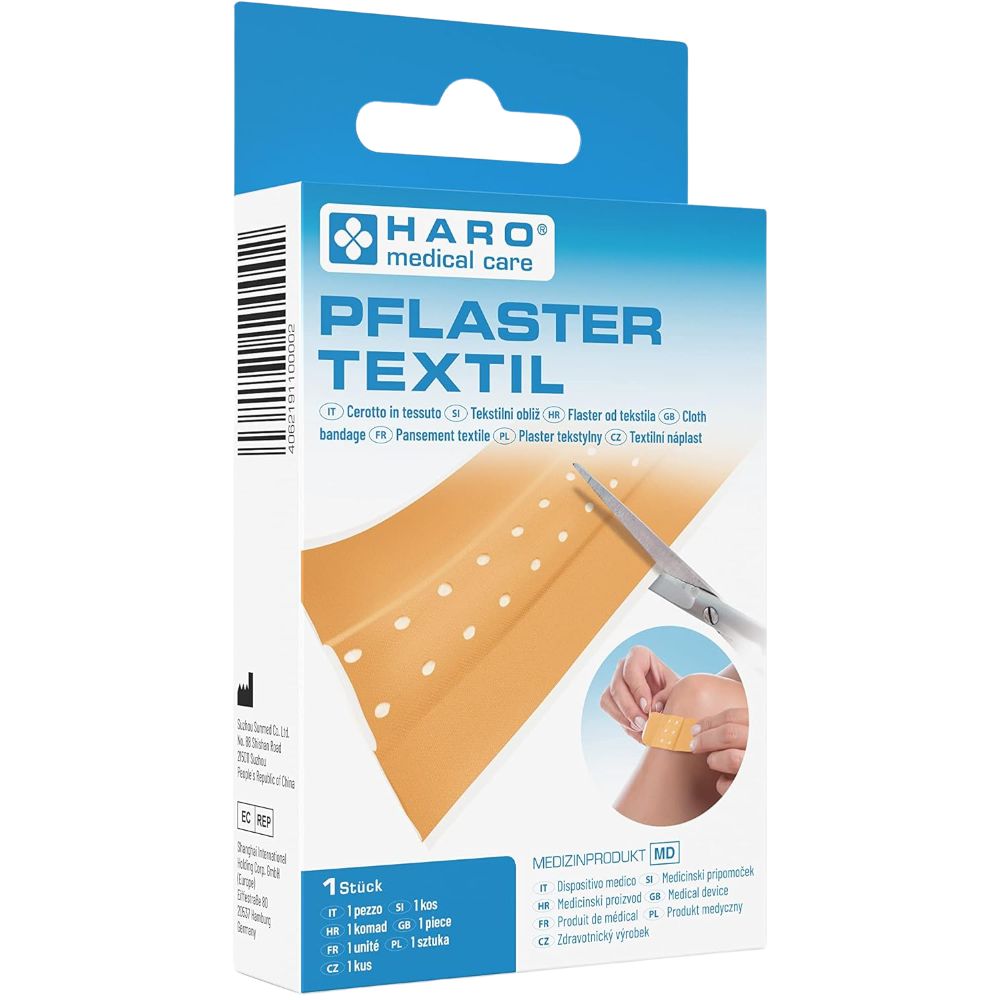 Haro | Zuschneidbares Wundpflaster aus Textil - 6cm x 0,5m