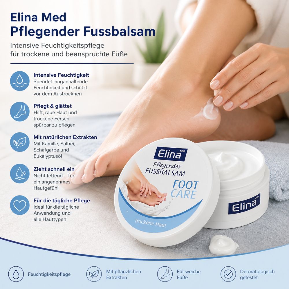 Elina Med | Pflegender Fussbalsam - 150ml