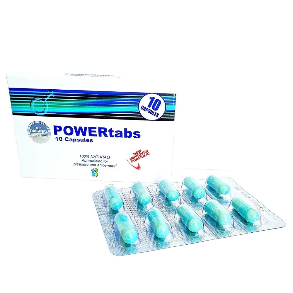 Herb Supply | Powertabs für Männer - Die natürliche Kraft für Männer - 10 Kapseln