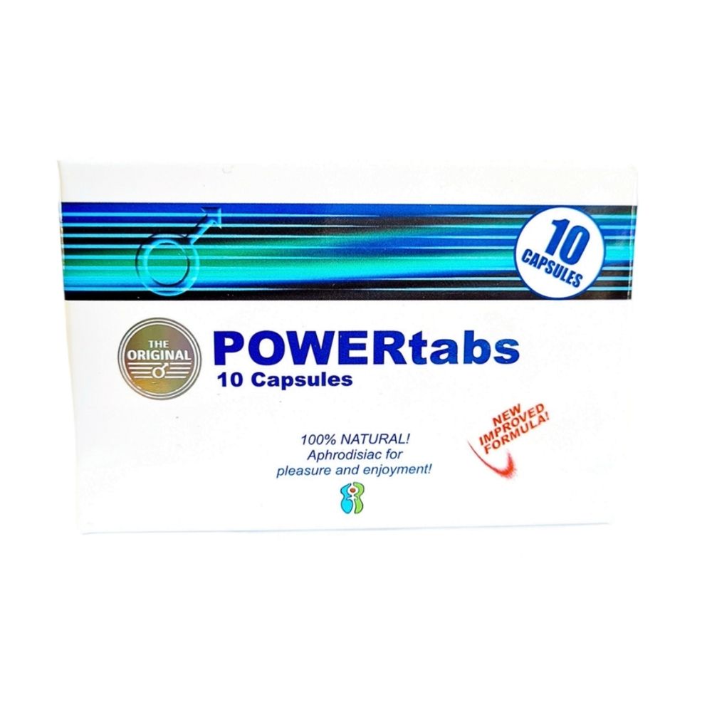 Herb Supply | Powertabs für Männer - Die natürliche Kraft für Männer - 10 Kapseln