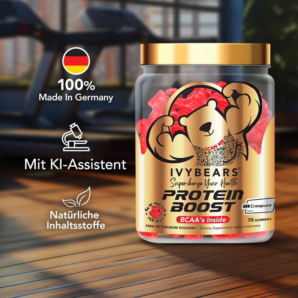 IvyBears | Protein Boost - Muskelaufbau & Erholungsunterstützung