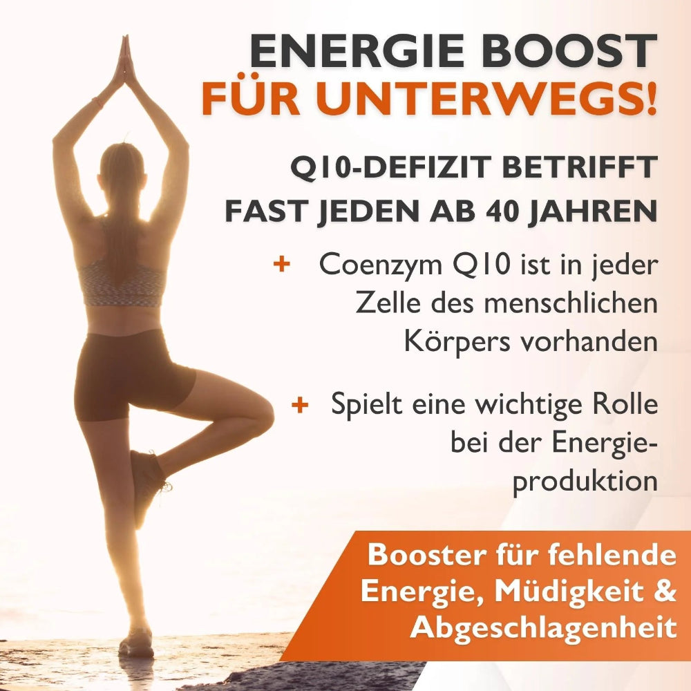 Code Vital | Q10 Active Spray mit Coenzym-Ubiquinol - ENERGIE für jede Zelle