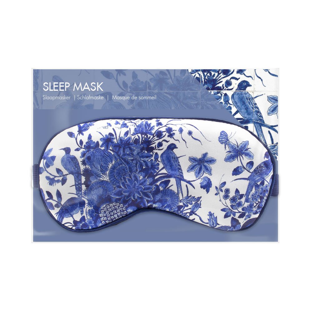 Schutzoutlet | Schlafmaske Delfter blauen Kacheltableaus - Rijksmuseum
