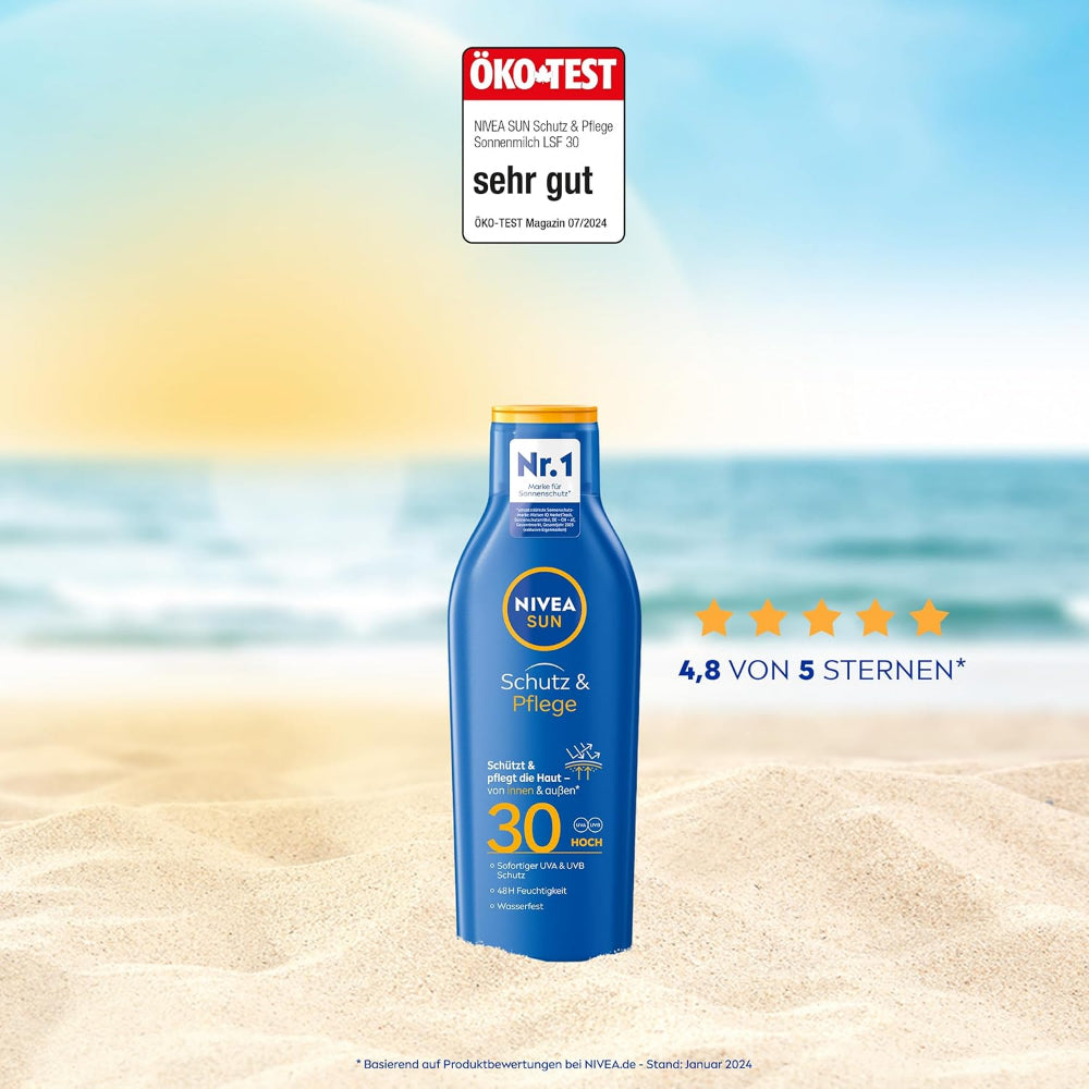 NIVEA SUN | Schutz & Pflege Sonnenmilch LSF 30 - 250ml