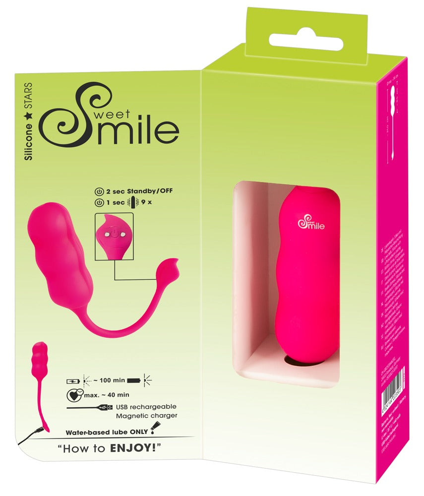 Sweet Smile | Liebeskugeln mit Shaking Funktion | Vaginal Trainer für Fortgeschrittene