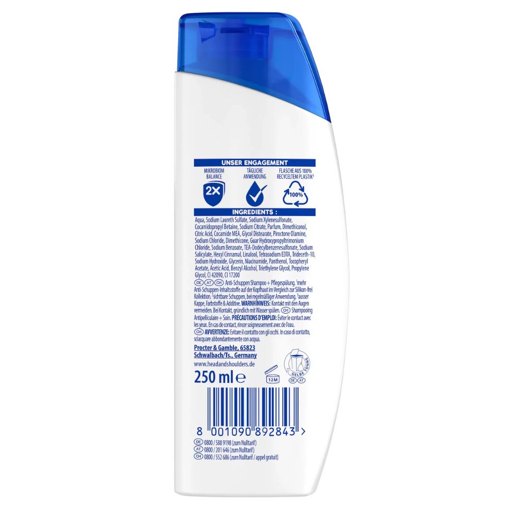 Head & Shoulders | Shampoo 2-in-1 Classic Clean - 250 ml