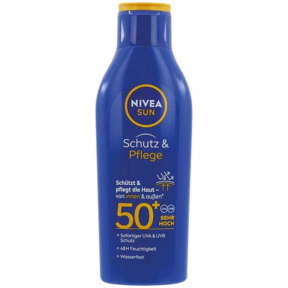 NIVEA SUN | Schutz & Pflege Sonnenmilch LSF 50+ - 200 ml