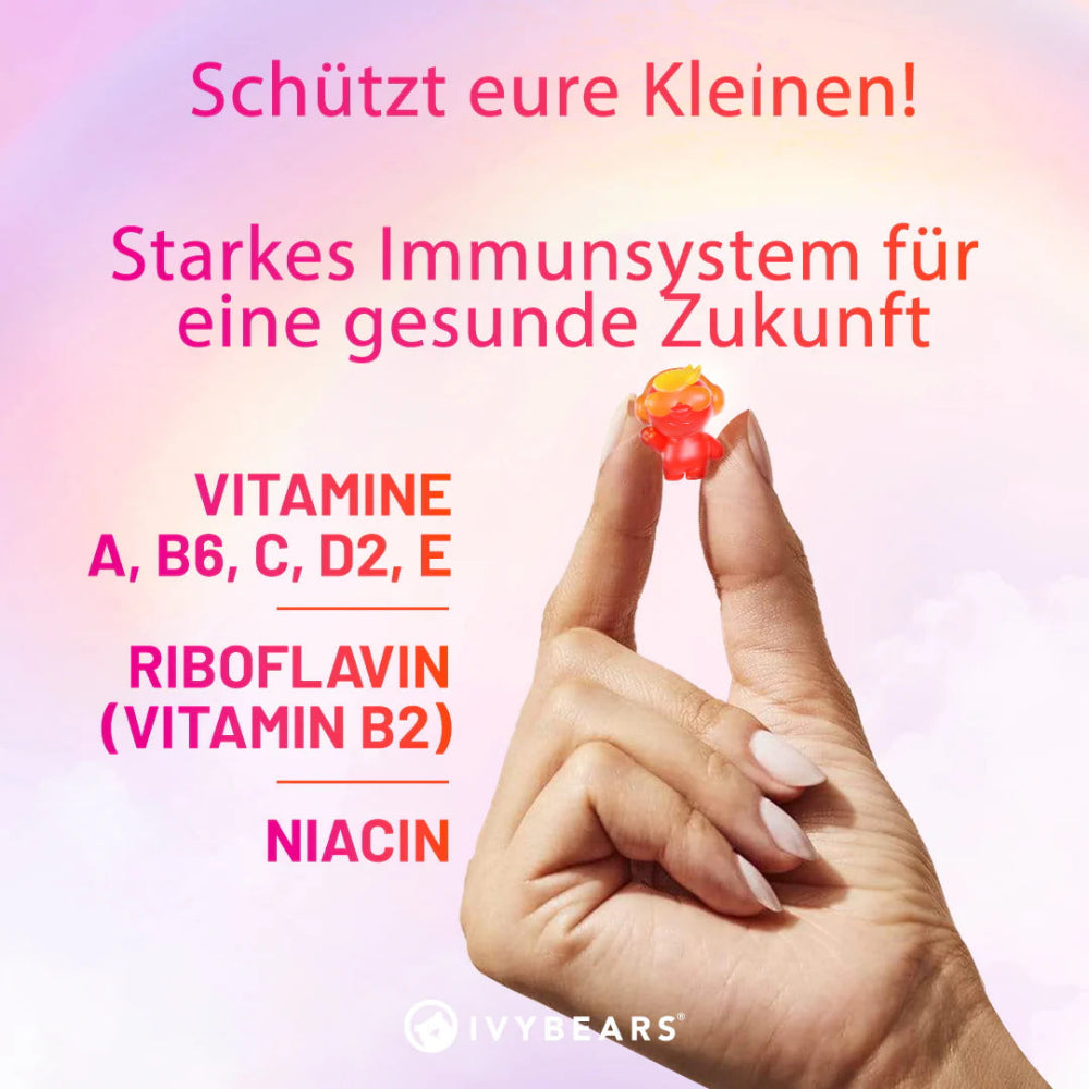 IvyBears | Superpower Kids - Multivitamine mit Beerengeschmack