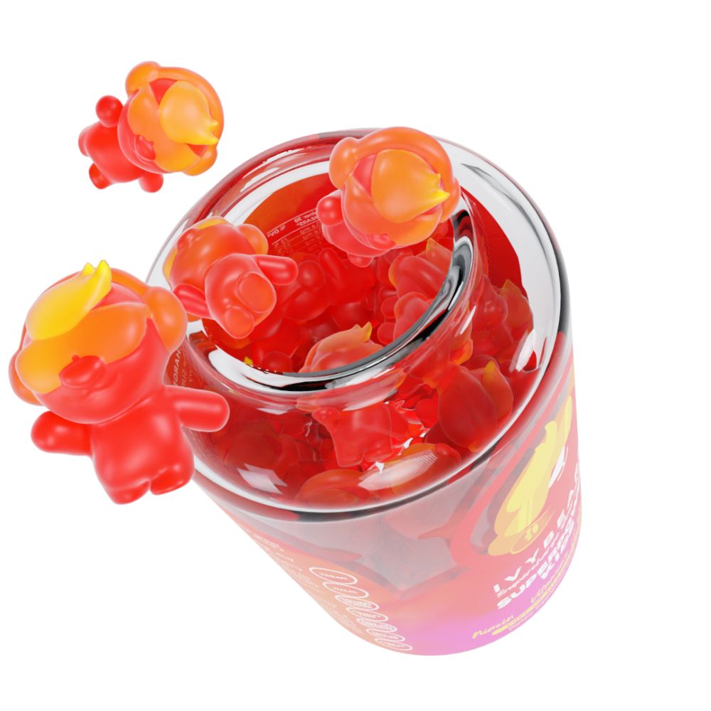IvyBears | Superpower Kids - Multivitamine mit Beerengeschmack