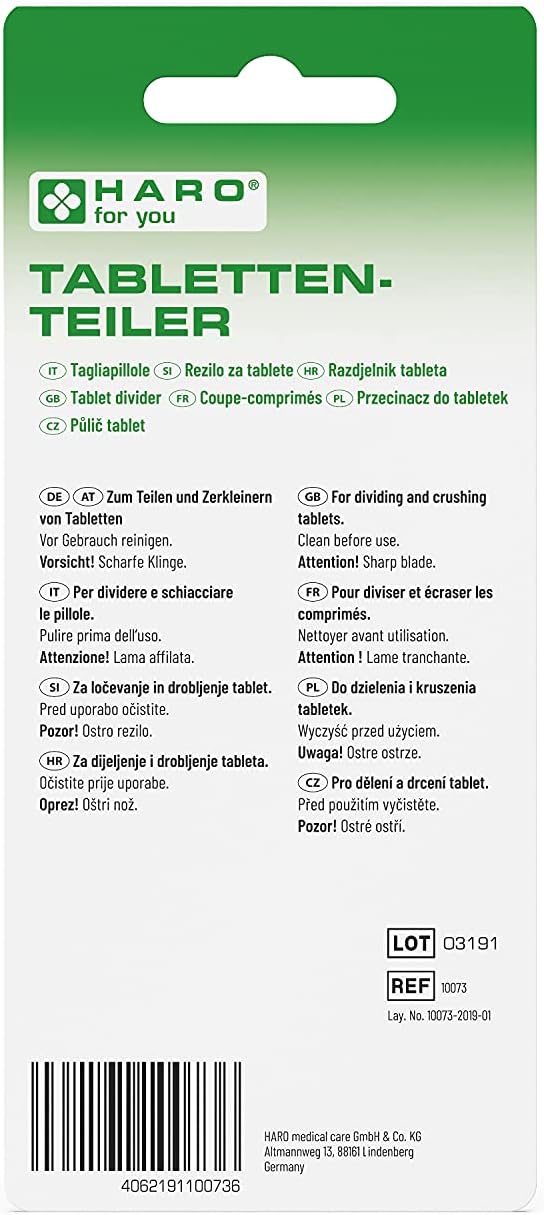 SET : FutuNatura NAC 600 mg - 90 Tabletten + Haro Tablettenteiler
