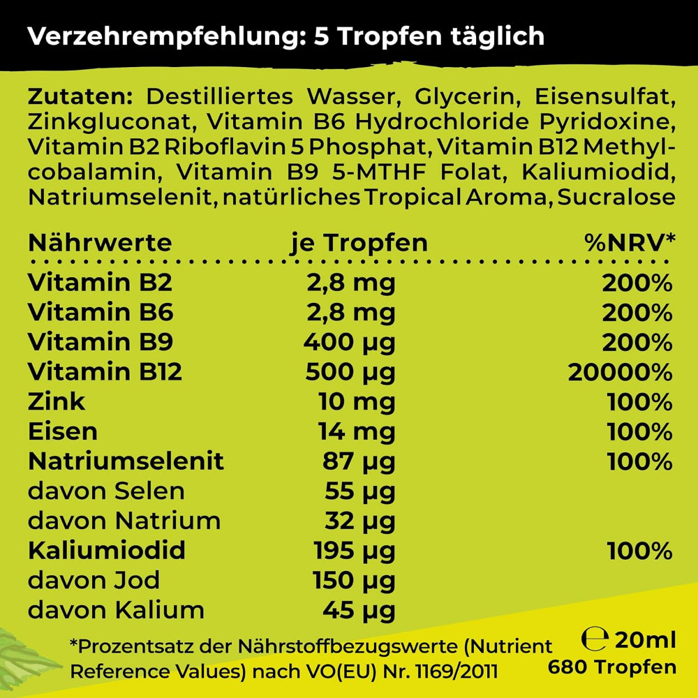 NatureCraft | Vegan All-in-One Tropfen - 20ml - NEUHEIT