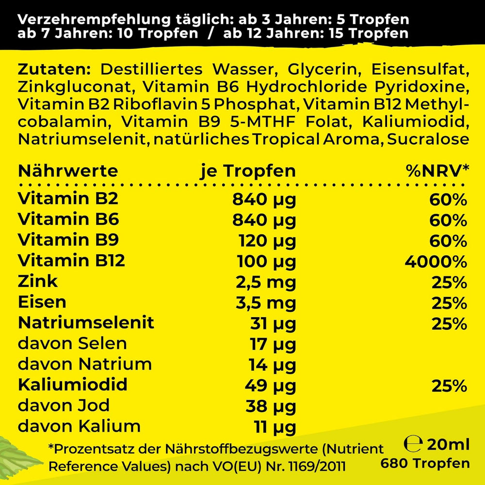 NatureCraft | Vegan Kids All-in-One Tropfen - 20ml - NEUHEIT