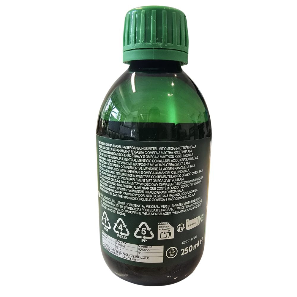 Jonelia | Vegan Omega-3 Öl mit natürlichem Zitronengeschmack – 250 ml