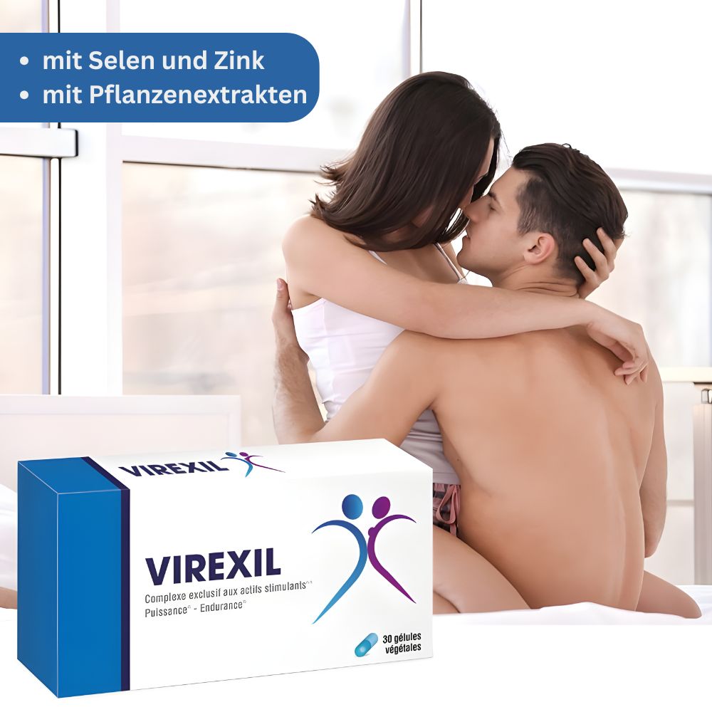 Nutri Expert | Virexil für Männer für Potenz und Libido – Alternative zu Viagra und Kamagra - 30 Kapseln