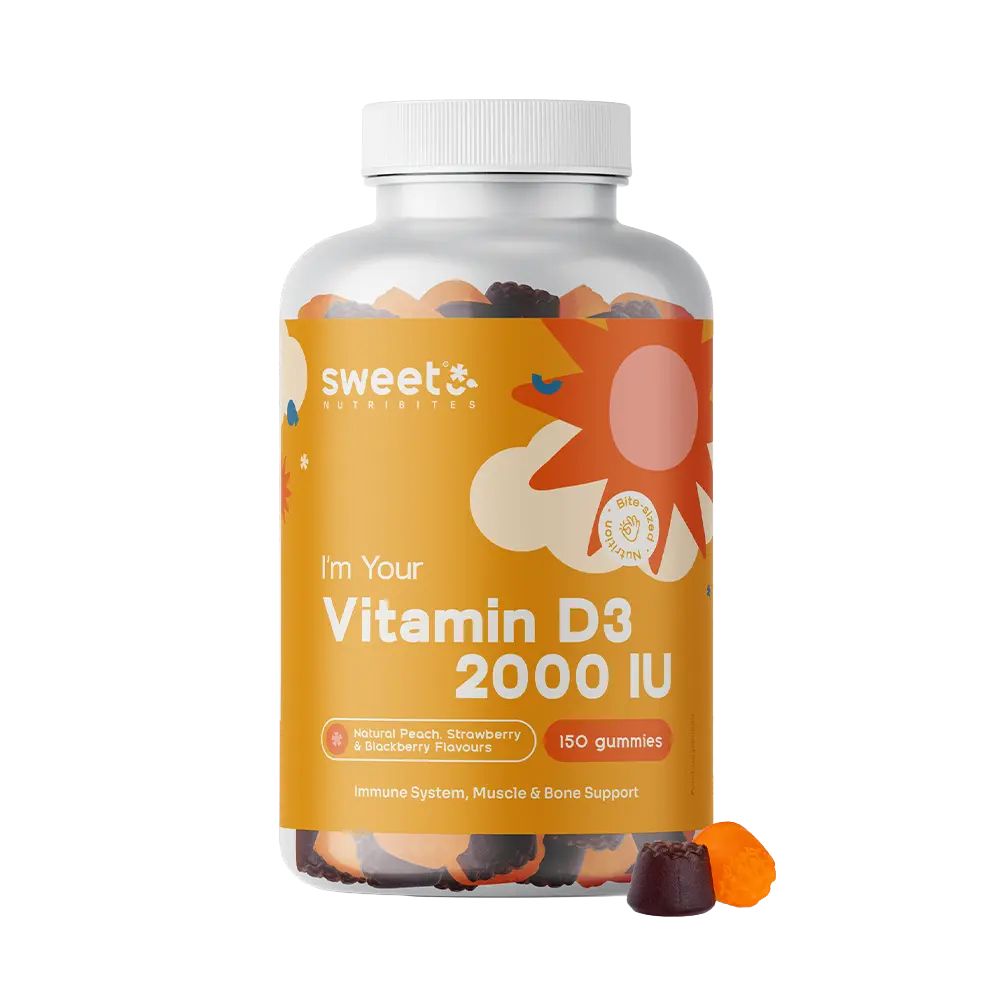 Sweet Nutribites | Vitamin D3 2000 I.E. - 150 Gummibonbons