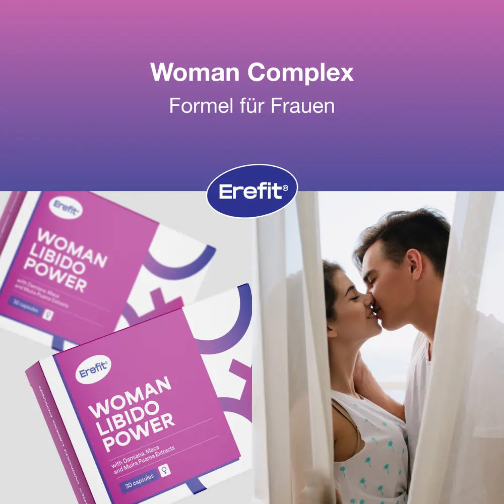 Erefit | Woman Complex Libido Power für Frauen und ihr sexuelles Wohlbefinden - 30 Kapseln