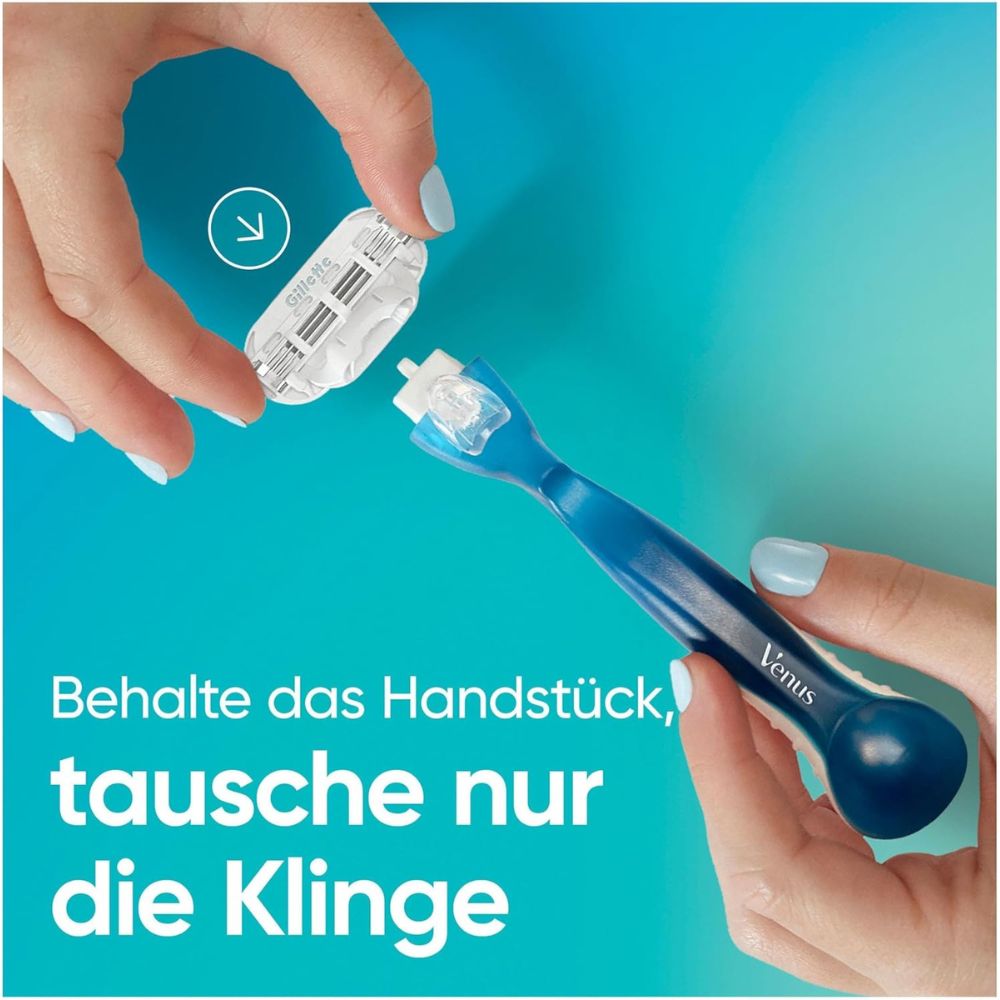 Gillette | Women Venus Smooth Rasierer + 2 Klingen
