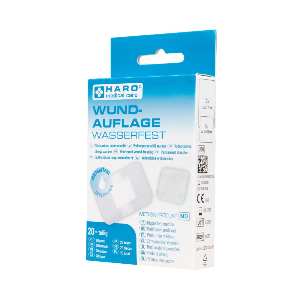 Haro | Wundauflage wasserfest 20-teilig