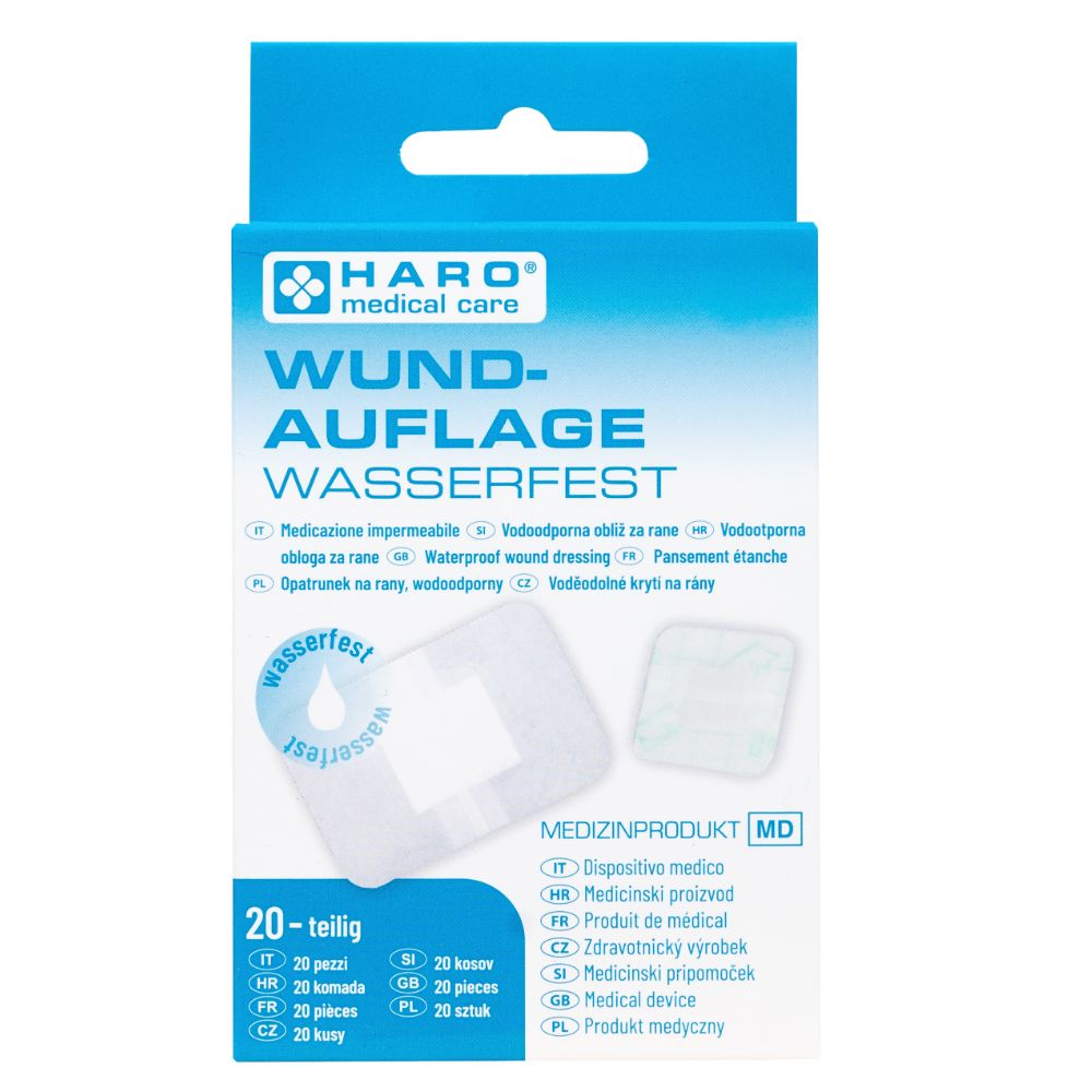 Haro | Wundauflage wasserfest 20-teilig