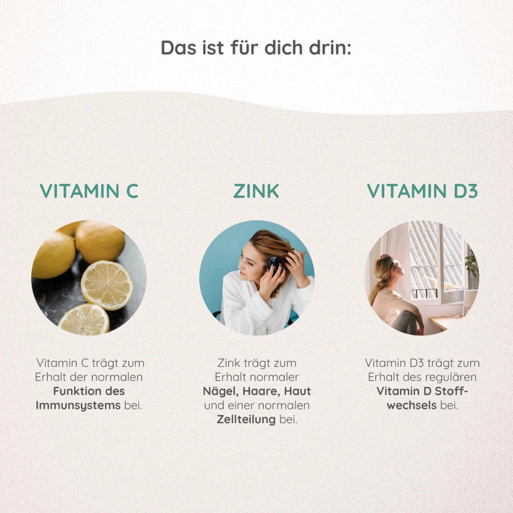MYLILY | Zink + Vitamin C - Alltagsheldin für das Immunsystem