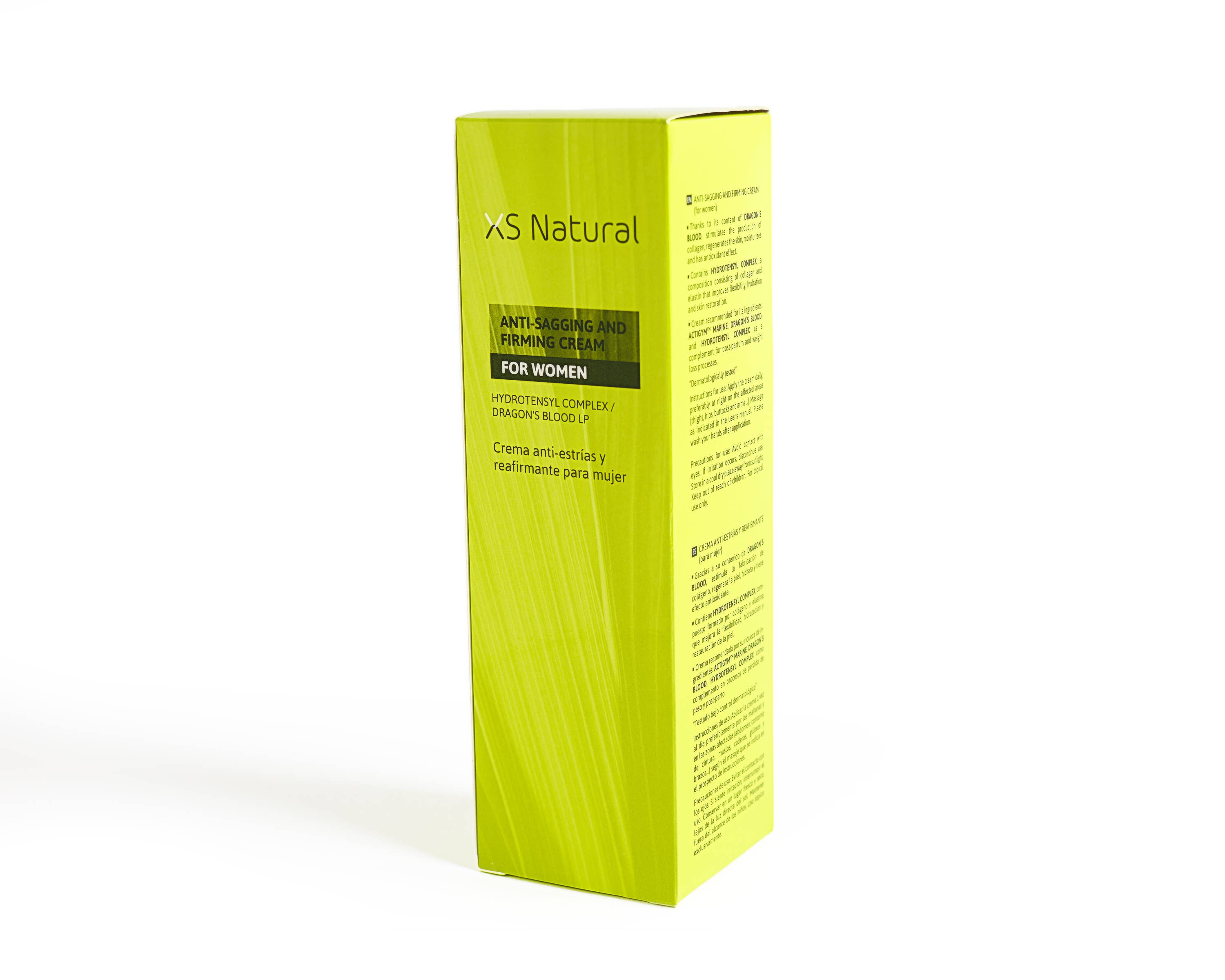 500Cosmetics | XS Natural - Straffende Creme Gegen Dehnungsstreifen