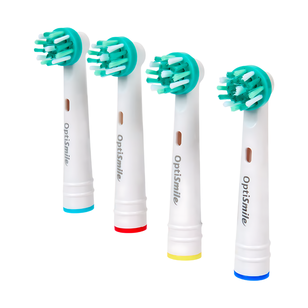 OptiSmile | X Active Aufsteckbürsten - 4 Stück
