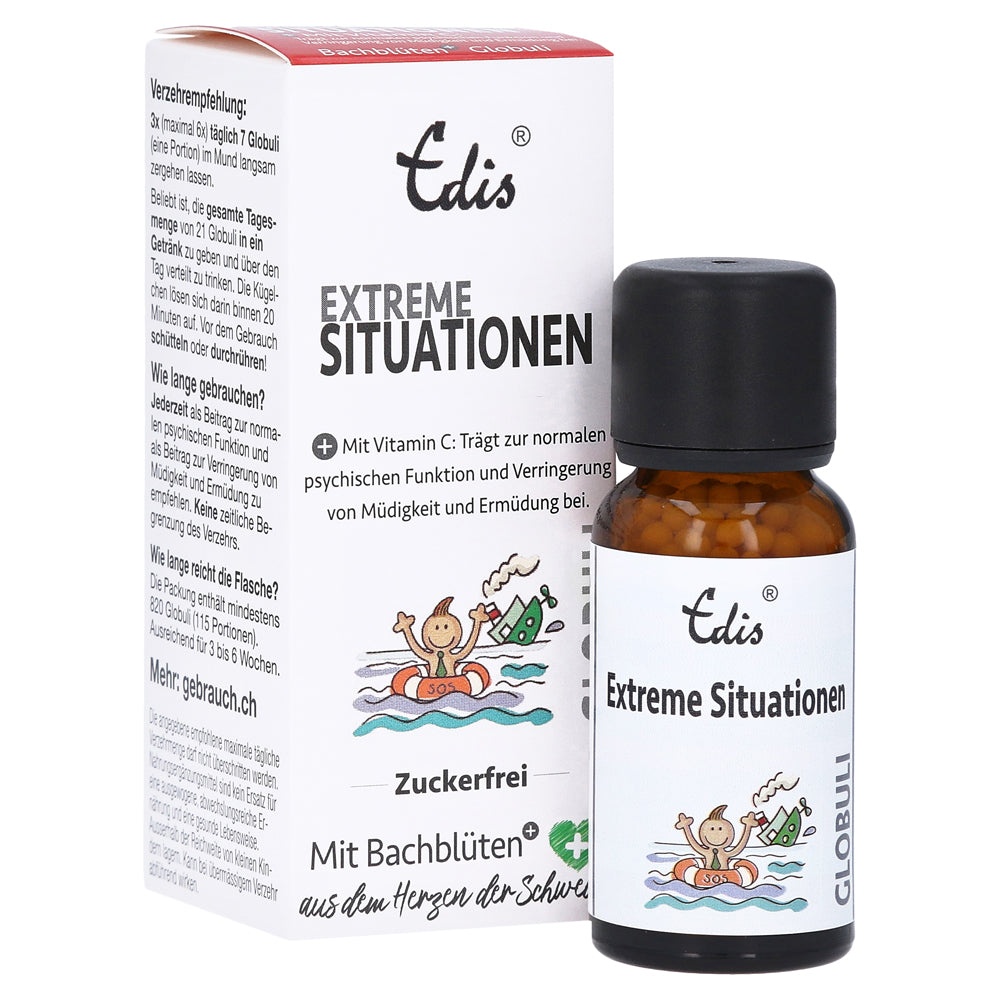 Edis Extreme Situationen Bio Bachblüten Globuli